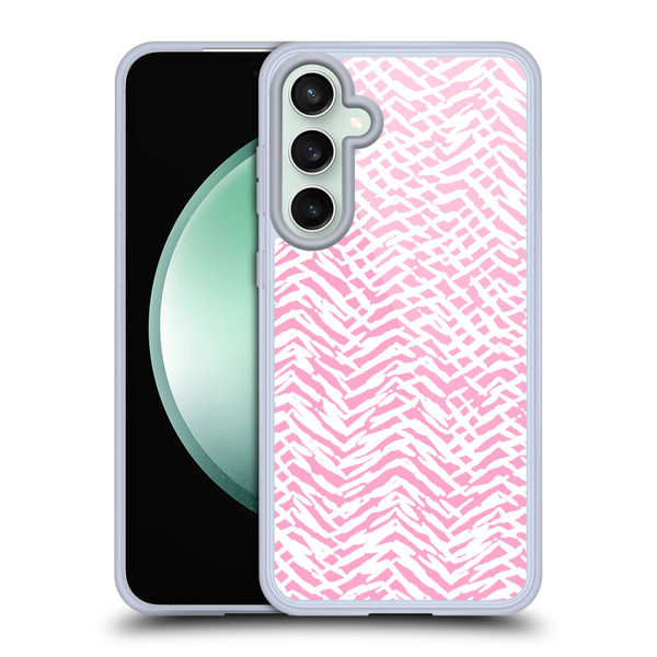 Ninola Patterns 4 Leopard Marks Pink Soft Gel Case for Samsung Galaxy S23 FE 5G & MagSafe