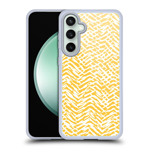 Ninola Patterns 4 Leopard Marks Mustard Soft Gel Case for Samsung Galaxy S23 FE 5G & MagSafe