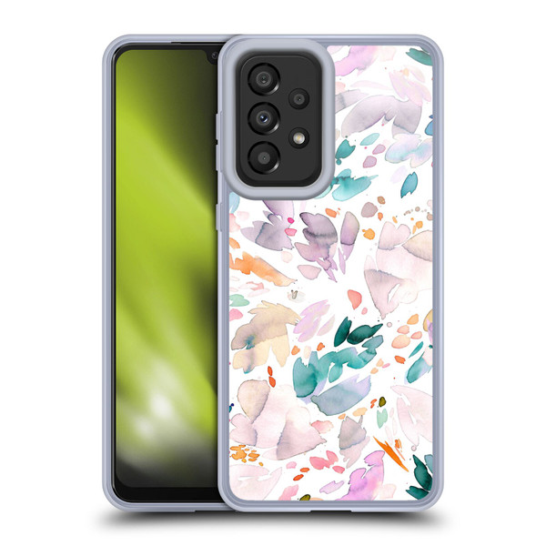 Ninola Pattern Abstract Petals Soft Gel Case for Samsung Galaxy A33 5G (2022)