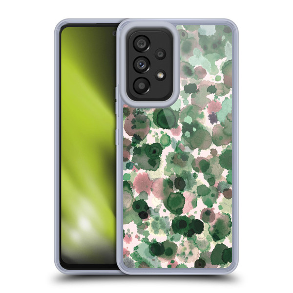 Ninola Pattern Abstract Green Moss Soft Gel Case for Samsung Galaxy A53 5G (2022)