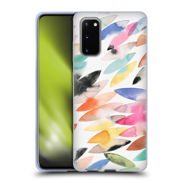 Ninola Pattern Abstract Surf Soft Gel Case for Samsung Galaxy S20 / S20 5G