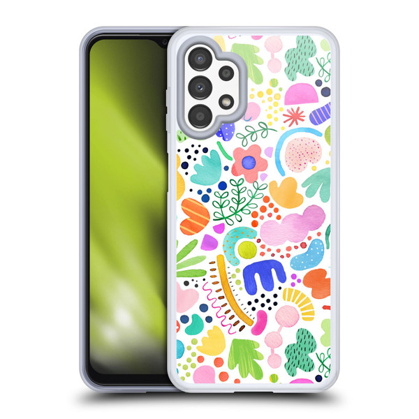 Ninola Summer Patterns Modern Bold Shapes Soft Gel Case for Samsung Galaxy A13 (2022)