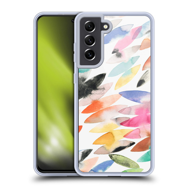 Ninola Pattern Abstract Surf Soft Gel Case for Samsung Galaxy S21 FE 5G & MagSafe