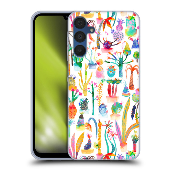Ninola Summer Patterns Lush Garden Soft Gel Case for Samsung Galaxy A15 & MagSafe