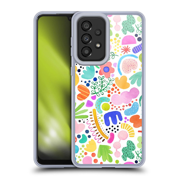 Ninola Summer Patterns Modern Bold Shapes Soft Gel Case for Samsung Galaxy A33 5G (2022)