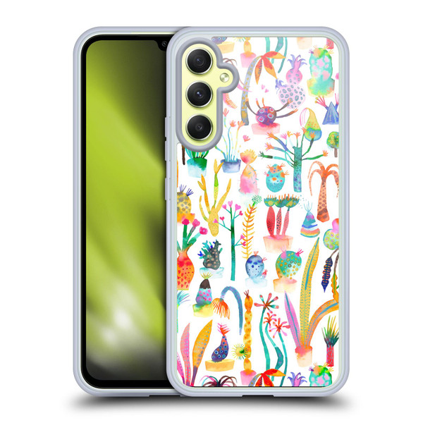 Ninola Summer Patterns Lush Garden Soft Gel Case for Samsung Galaxy A34 5G