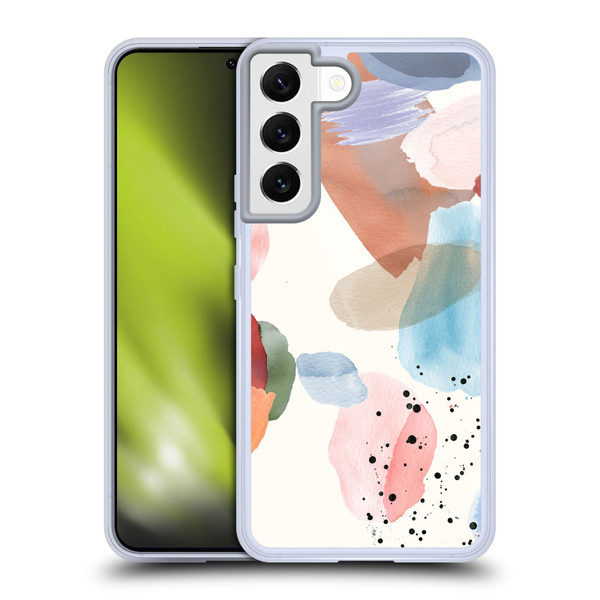 Ninola Pattern Abstract Pastel Soft Gel Case for Samsung Galaxy S22 5G & MagSafe