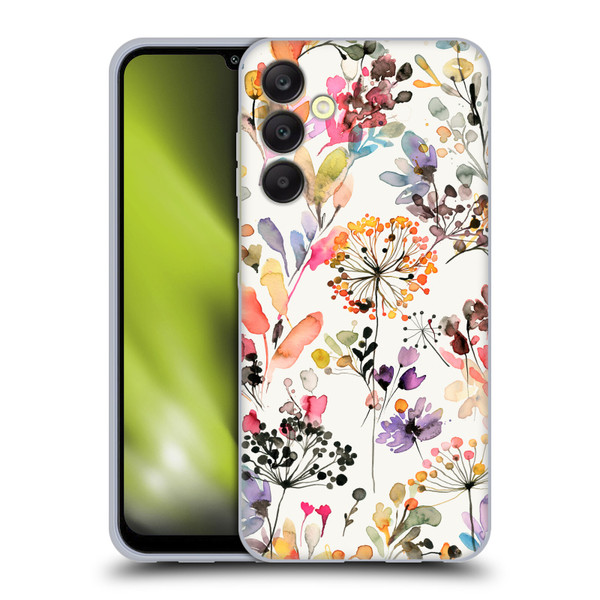Ninola Wild Grasses Multicolor Soft Gel Case for Samsung Galaxy A25 5G