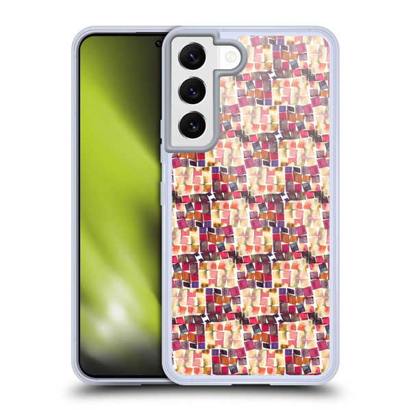 Ninola Patterns Minimal Crochet Soft Gel Case for Samsung Galaxy S22 5G & MagSafe