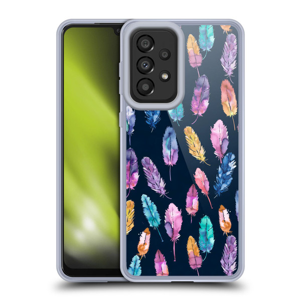 Ninola Patterns 4 Boho Feathers Soft Gel Case for Samsung Galaxy A33 5G (2022)