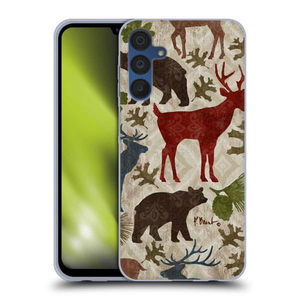 Paul Brent Animals Forest Soft Gel Case for Samsung Galaxy A15 & MagSafe