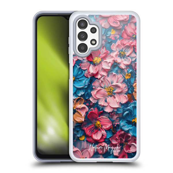Nature Magick Paint Blobs Elegant Soft Gel Case for Samsung Galaxy A13 (2022)