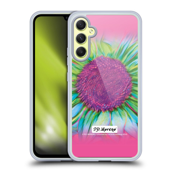 P.D. Moreno Assorted Design Sunflower Soft Gel Case for Samsung Galaxy A34 5G