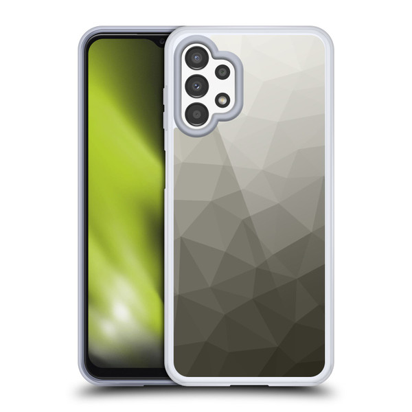 PLdesign Geometric Patterns Gray Gradient Mesh Soft Gel Case for Samsung Galaxy A13 (2022)