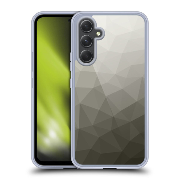 PLdesign Geometric Patterns Gray Gradient Mesh Soft Gel Case for Samsung Galaxy A54 5G