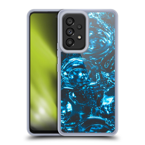PLdesign Water Marbles Soft Gel Case for Samsung Galaxy A53 5G (2022)