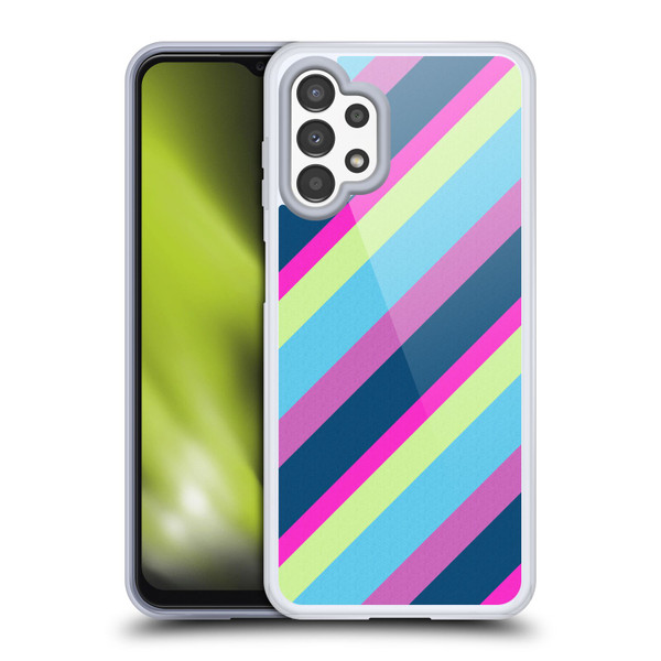 PLdesign Geometric Lines Soft Gel Case for Samsung Galaxy A13 (2022)