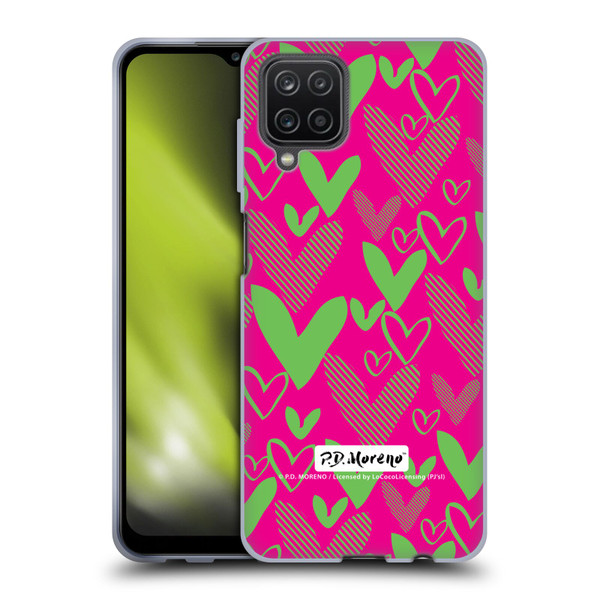 P.D. Moreno Patterns Hearts 1 Soft Gel Case for Samsung Galaxy A12 (2020)