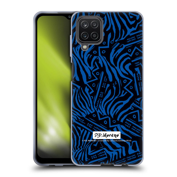 P.D. Moreno Patterns Tribal Zebra Soft Gel Case for Samsung Galaxy A12 (2020)