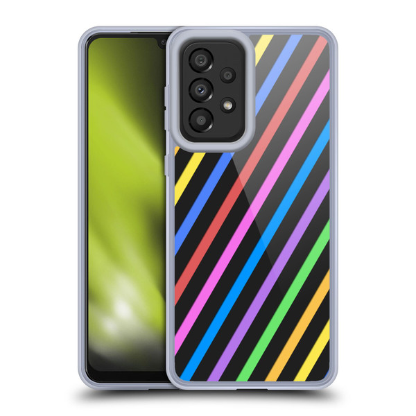 PLdesign Geometric Stripes Soft Gel Case for Samsung Galaxy A33 5G (2022)