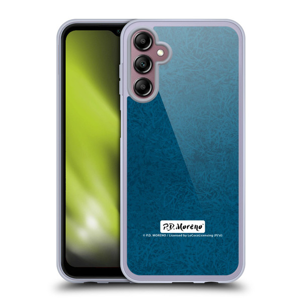 P.D. Moreno Patterns Teal Soft Gel Case for Samsung Galaxy A14 5G