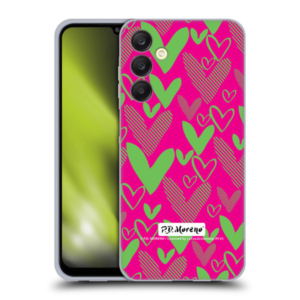P.D. Moreno Patterns Hearts 1 Soft Gel Case for Samsung Galaxy A25 5G