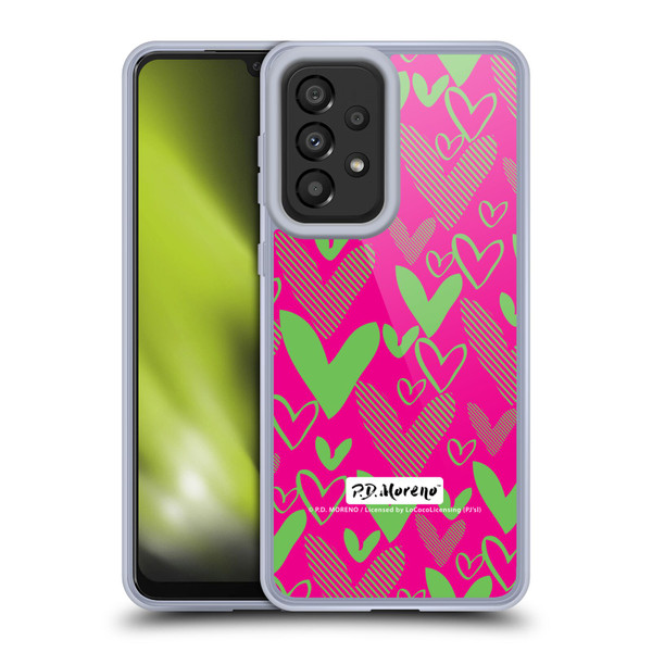 P.D. Moreno Patterns Hearts 1 Soft Gel Case for Samsung Galaxy A33 5G (2022)