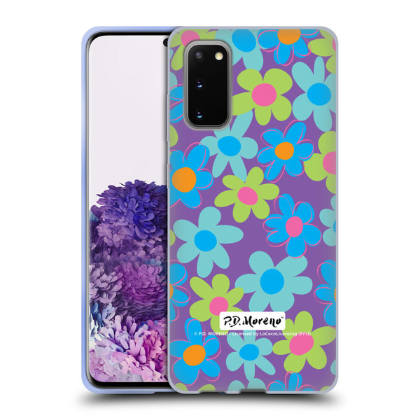 P.D. Moreno Patterns Purple Soft Gel Case for Samsung Galaxy S20 / S20 5G