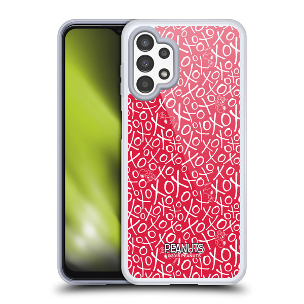 Peanuts Sealed With A Kiss Pattern Soft Gel Case for Samsung Galaxy A13 (2022)