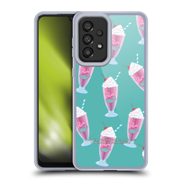 Riverdale Graphics 2 Pop's Milkshake Pattern Soft Gel Case for Samsung Galaxy A33 5G (2022)