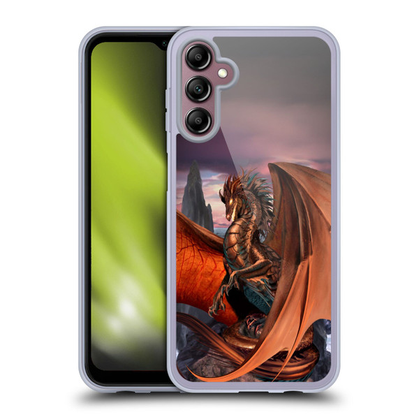 Ruth Thompson Dragons Coppervein Soft Gel Case for Samsung Galaxy A14 5G