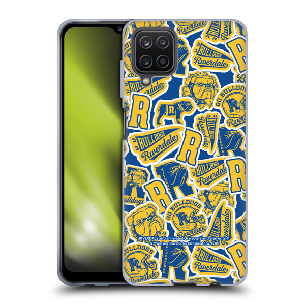 Riverdale Art Icons Patterns Soft Gel Case for Samsung Galaxy A12 (2020)