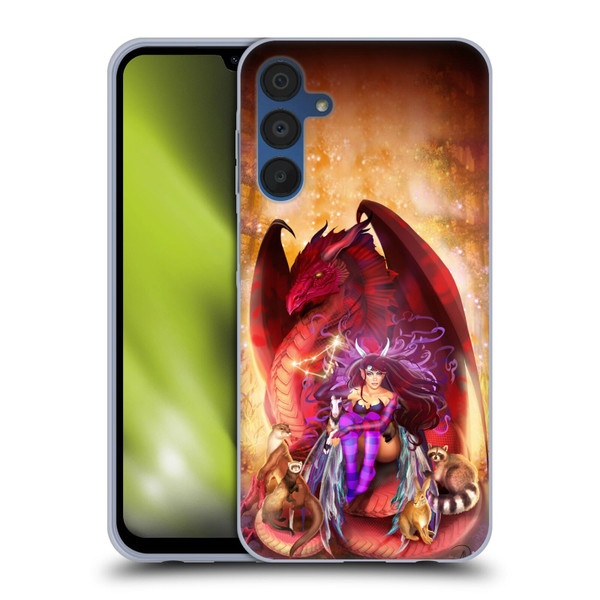 Ruth Thompson Dragons Capricorn Soft Gel Case for Samsung Galaxy A15 & MagSafe