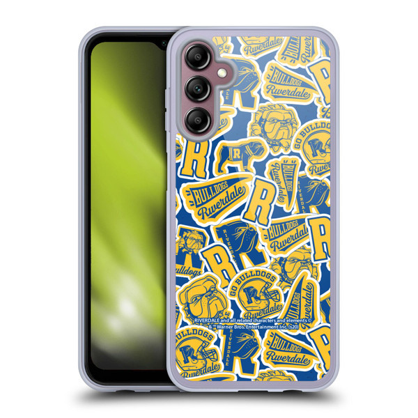 Riverdale Art Icons Patterns Soft Gel Case for Samsung Galaxy A14 5G
