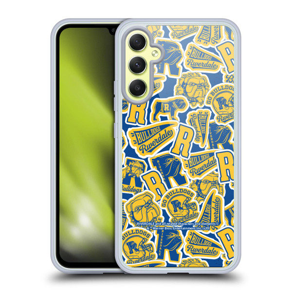 Riverdale Art Icons Patterns Soft Gel Case for Samsung Galaxy A34 5G