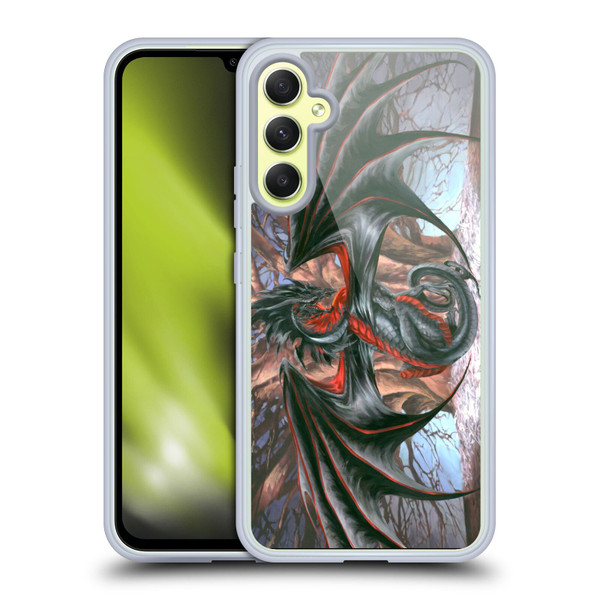 Ruth Thompson Dragons Malice Soft Gel Case for Samsung Galaxy A34 5G