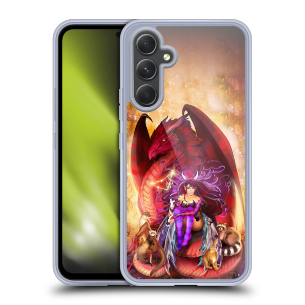 Ruth Thompson Dragons Capricorn Soft Gel Case for Samsung Galaxy A54 5G