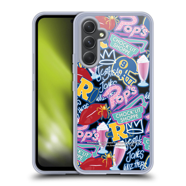 Riverdale Graphics 2 Colourful Pattern Soft Gel Case for Samsung Galaxy A54 5G