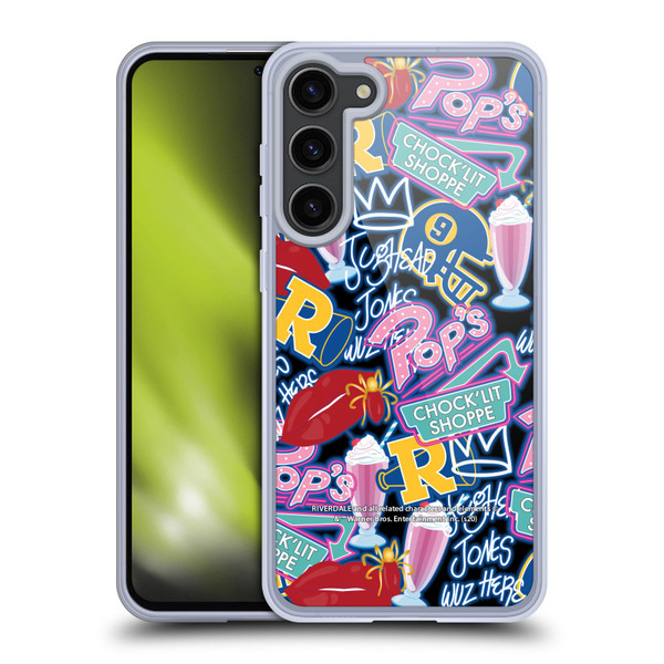 Riverdale Graphics 2 Colourful Pattern Soft Gel Case for Samsung Galaxy S23+ 5G & MagSafe