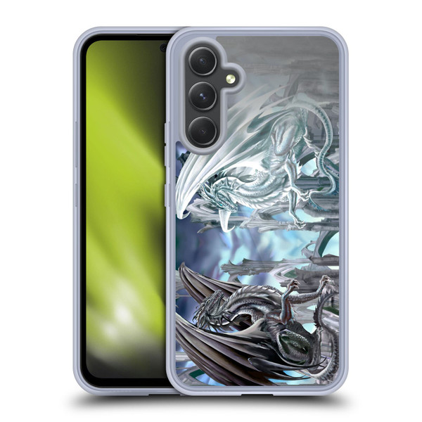 Ruth Thompson Dragons 2 Checkmate Soft Gel Case for Samsung Galaxy A54 5G