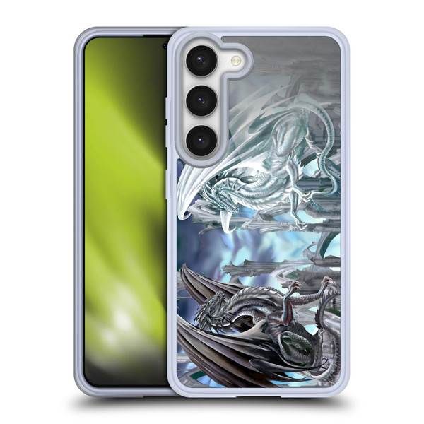 Ruth Thompson Dragons 2 Checkmate Soft Gel Case for Samsung Galaxy S23 5G & MagSafe