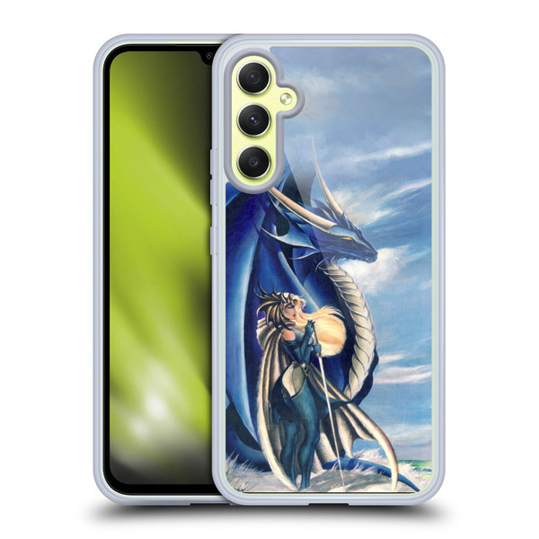 Ruth Thompson Dragons 2 Snowbound Soft Gel Case for Samsung Galaxy A34 5G