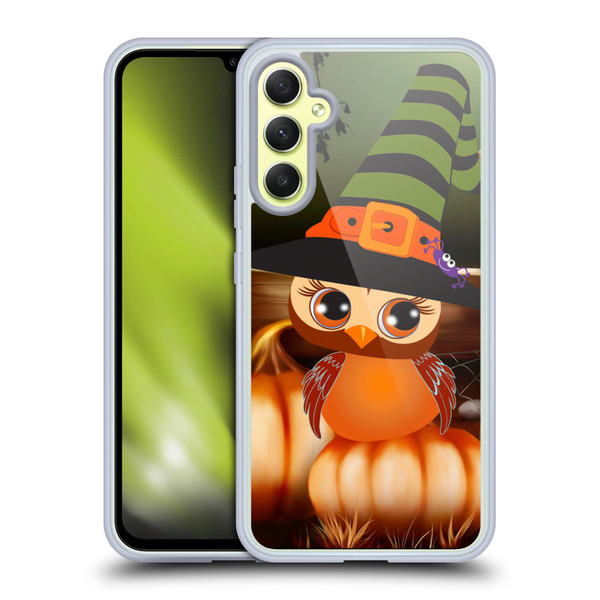 Simone Gatterwe Halloween Owl Soft Gel Case for Samsung Galaxy A34 5G