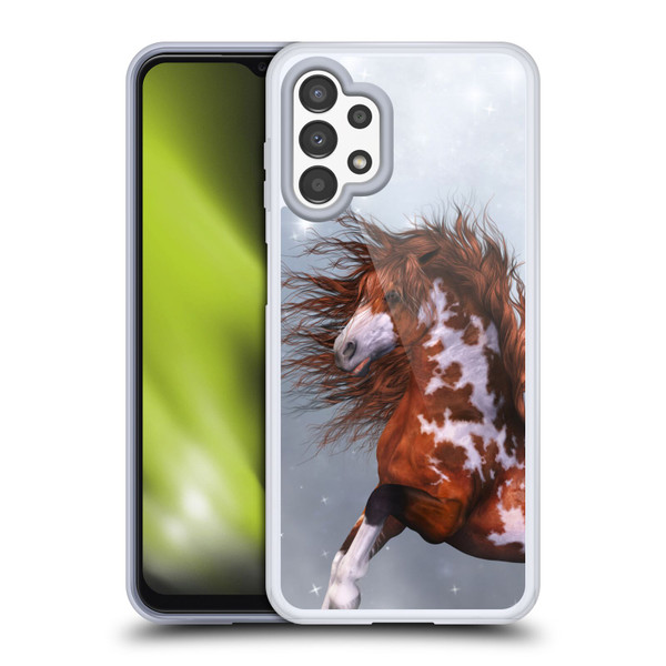Simone Gatterwe Horses Native Soft Gel Case for Samsung Galaxy A13 (2022)