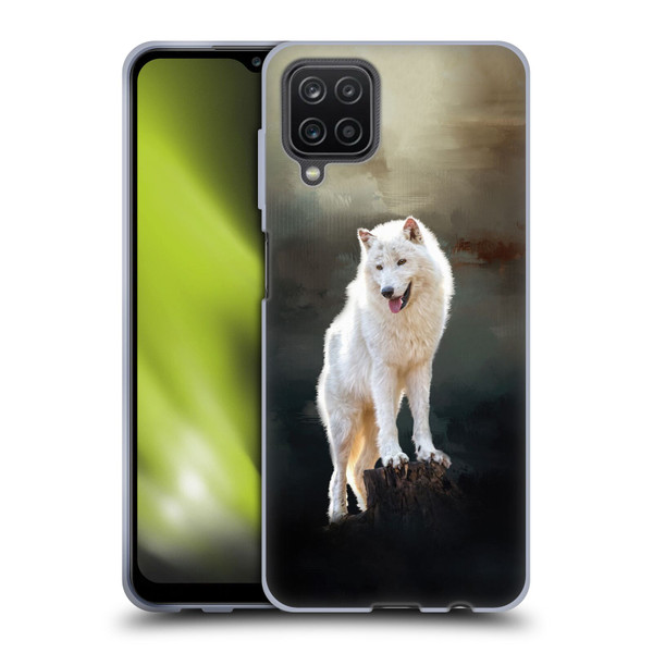 Simone Gatterwe Animals 2 Arctic Wolf Soft Gel Case for Samsung Galaxy A12 (2020)