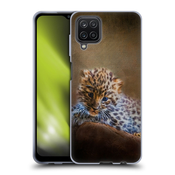 Simone Gatterwe Animals 2 Leopard Cub Soft Gel Case for Samsung Galaxy A12 (2020)