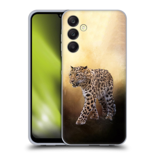 Simone Gatterwe Animals 2 Amur Leopard Soft Gel Case for Samsung Galaxy A25 5G