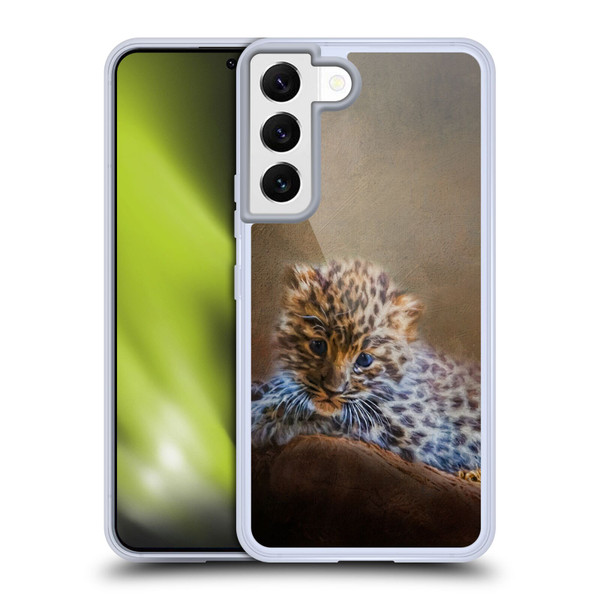 Simone Gatterwe Animals 2 Leopard Cub Soft Gel Case for Samsung Galaxy S22 5G & MagSafe