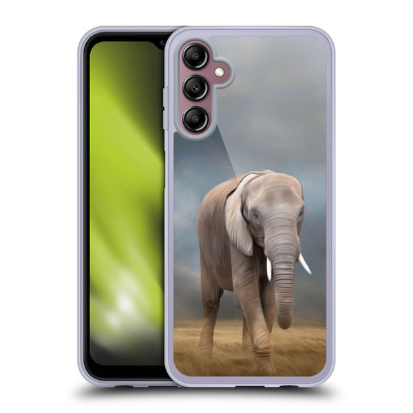 Simone Gatterwe Assorted Designs Elephant Tour Soft Gel Case for Samsung Galaxy A14 5G