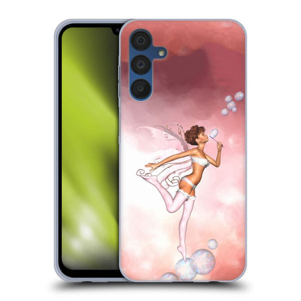 Simone Gatterwe Assorted Designs Bubble Fea Soft Gel Case for Samsung Galaxy A15 & MagSafe